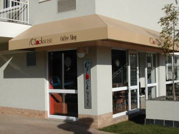 FIXED AWNING MITERED WEDGE